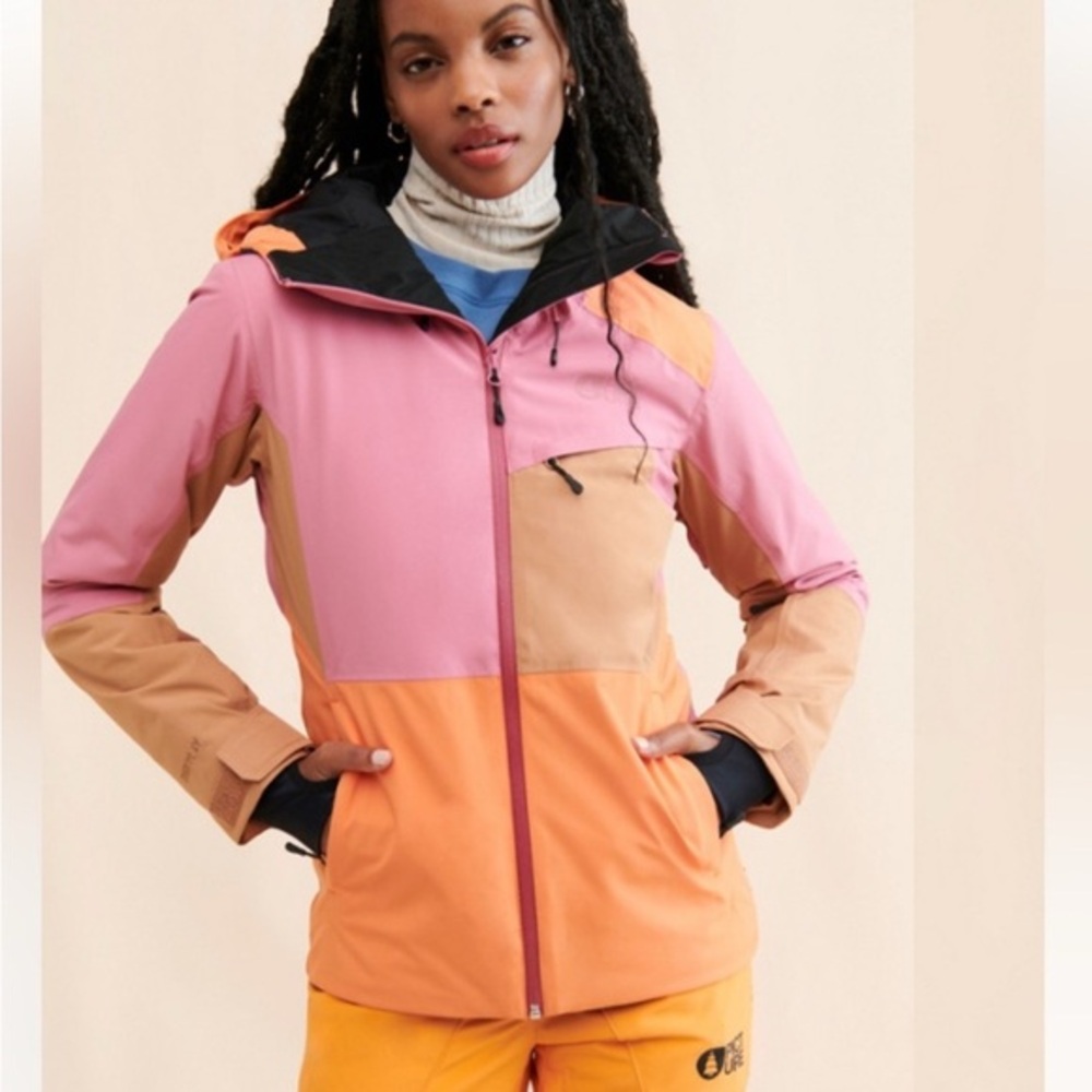 Picture Organic & for Anthropologie Seen Snow Pink & Organic Jacket